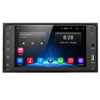 China GPS 7 10 Inch 2 Inch Android Multimedia Stereo WIFI BT FM Car Radio Autoradio For Toyota Universal GPS Navigation for sale