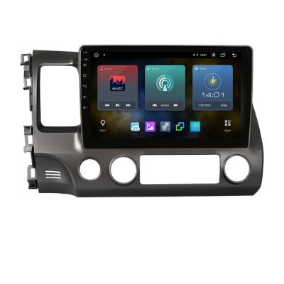 China Android 10 GPS 10.1 inch Car Radio For Honda Civic 2006 2007 2008 2009 2010 2011 Multimedia BT IPS WiFi 2din Car Stereo MP5 GPS for sale