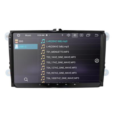 China 9inch Android 10 GPS Car Radio Multimedia Stereo DVD Player for VW Volkswagen Passat golf skoda seat Autoradio navigation for sale