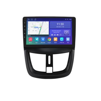 China Android 10 GPS Car Multimedia Player For Peugeot 207 207CC Head Unit Car Stereo WIFI DSP GPS Navigation Autoradio 2006-2015 for sale