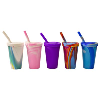 China Viable 16 oz silicone pint glass for sale