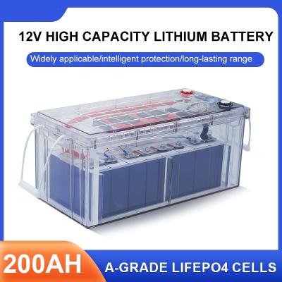 China Batería de 12 V Lifepo4 para autocaravana, batería de litio estable para campista en venta