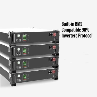 China 12 kWh-24 kWh ESS Lithiumbattery zonne-energiesystemen met gelijkstroomomvormer Te koop
