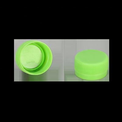 China Non Refillable Plastic Capsules Screw Caps 28mm 38mm For Drinking Bottle Water Food for sale