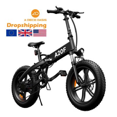 China Brand New Foldable Powerful Aluminum Alloy A20F A20F Wheel A20F Full Suspension Long Range 500W Moter Mountainbike Mtb Ebike Electric Bike Aluminum Bicycle for sale