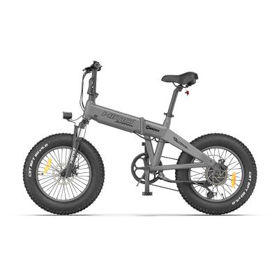 China Aluminum Alloy HIMO ZB20 Foldable Electric Bicycle Fat Bike 36V 250W Mid Tire Fast Folding Adult Electric Bikes City Long Range Cycle for sale