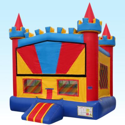 China 0.55mm Plato PVC Tarpaulin Hot Selling Commercial Cheap Inflatable Bouncer Jumping Castle Bounce Bouncy House Jumper Bouncer For Kids for sale