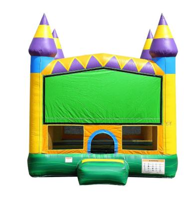 China PVC Commercial Inflatable Bouncer 13*13FT Inflatable Moon Bounce House For Sale Custom Bag Party Set Castle for sale