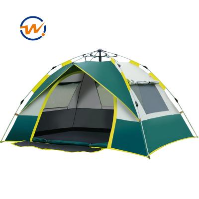 China Outdoor Transparent Roof Top Hexagonal Beach Camping Adventure Kings Waterproof UV Resistant Pop Up Toilet Shower Military Tent For Sale for sale