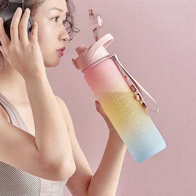 China Cheap Botellas De Agua Sustainable Portable Bottle Water Sport Incentive Drink Bottles Plastic for sale