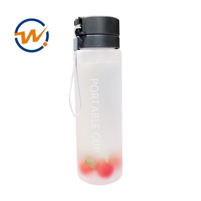 China Sustainable Water Bottles Half Gallon Water Bottles Motivational Kids Drink Tumbler Plastic for sale