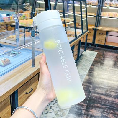 China Sustainable Water Bottle Motivation Drink Bottles Transparent Wholesale Plastic Bicycle Sport for sale