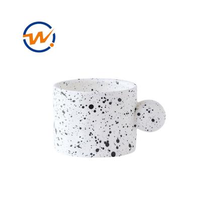 China Viable Empty Coffee Mugs Taza De Sublimacion Tazas Blancas Para Sublimar Travel Ceramic Evil Eye Tin Bear Crystal Pipa Cup Mug for sale