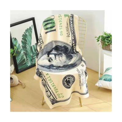 China Compressed Low Price Guaranteed Quality Popular Product Great Superfine Fiber Beach Towel for sale