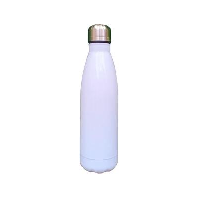 China Viable 17oz Vacuum Sublimation Empty Water Bottles Insulated Sublimation Cola Bottle Tumblers for sale