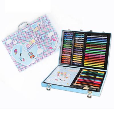 China DIY Student Educational Coloring Custom Sketching School Children's Gift Cartoon Stationery Art Supplies Painting Set For for sale