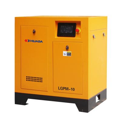 China High Efficiency 10hp 7.5kW Hanbell Air End PM VSD Air Compressor for sale