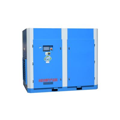 China Lubricated 132KW High Quality 3 Phase Air End Motor 175hp Synchronous Electric Two Stage Compressor for sale