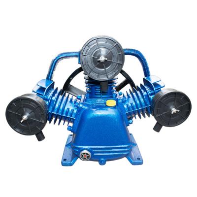 China Easy Operation 3 Cylinder 3KW 4HP Small Piston Compressor Portable Silent Main Compressor for sale