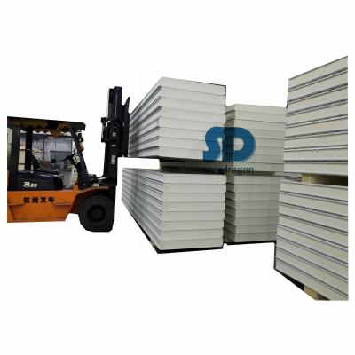 China China Sale 50~250MM Thickness of Container PIR Cold Room Energy Saving Commercial Panel for Food Storage for sale