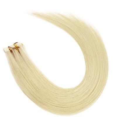 China Silky Straight Wave 100% Unprocessed Reusable European Hair Color60 Invisible Tape In Hair Extensions for sale