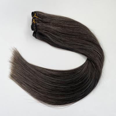 China Factory Price Shiny Wholesale Vietnamese Hair Machine Hair Cuticle Aligned Weft Extensions for sale