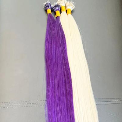 China Wholesale Price Shiny Good Quality 100% Micro Ring Hair Extensions Pre Bonded Hair Extensions for sale