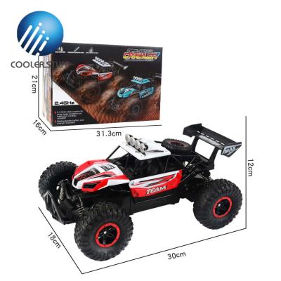 China Coolerstuff Big RS730-A RC Model Buggy 1:16 Speed ​​Car Off Road Desert Rock 4WD Chargeable Electric Crawler Radio Control Racing Car for sale