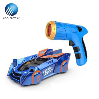 China Coolerstuff Laser Electricity RC Model Cars Electricity Coolerstuff Laser Mini Remote Control Wall Mounted Car Climbing Toys Climbing Car for sale