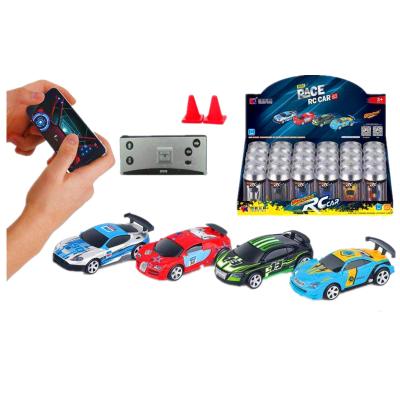 China Hot Wholesale RC Model Coolerstuff China Coke Box rc car 1/58 remote control toys mini inside drift classic mini rc car for sale