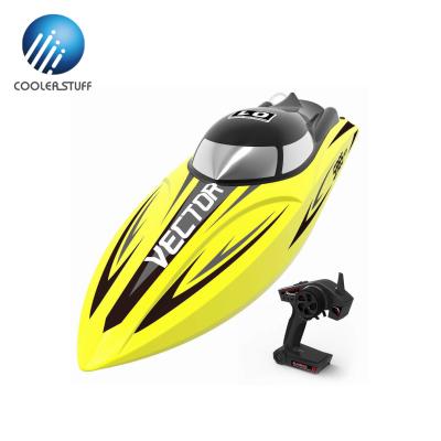 China RC model Coolerstuff SR65 rc boat speedboat hull rtr 55Km/h rc waterjet motor waterproof brushless racing boat for sale