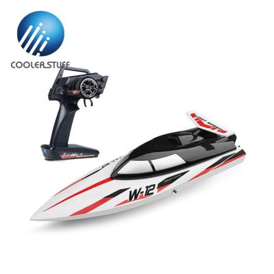 China Coolerstuff Wltoys WL912-A rc model boat 35km/h big rc boat brushless high speed rc sea scooter waterproof boat for sale