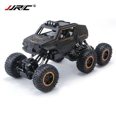 China Six-wheel Drive Shock Absorption JJRC Q51 Brushless Off-Road 1:12 2.4G 6WD Toy Kid Cars Electric Off-Road Remote Control Truck with RC Rock Crawler Cross Country Vehicle for sale