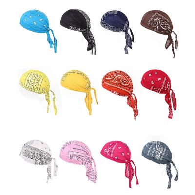 China E-commerce Supply Cotton Amoeba Pirate Hat Outdoor Cycling Baotou Hat Men And Women Chemotherapy Eco-Friendly Border Hat for sale