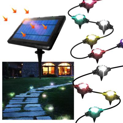 China Waterproof Outdoor Light RGB String Holiday Christmas Customs Lead Colorful Decorative String Lights Lights for sale