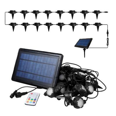 China 2022 Adjustable Solar Garden Color String Lights Outdoor Led Underground Led Light for sale