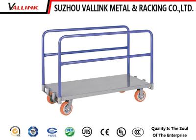 China Industrial Double Tubular Sided Hand Truck Trolley Supermarket Use for sale