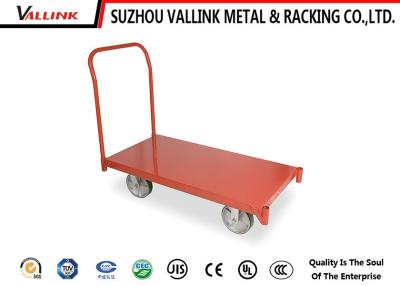 China Simple Metal Mobile Heavy Duty Trolley Tubular Welded Steel Construction for sale