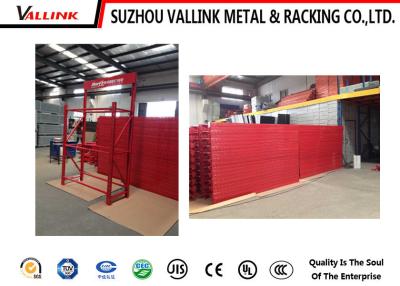 China Red Tire Storage Rack Display Wire Shelving Rack Disposal Freely for sale