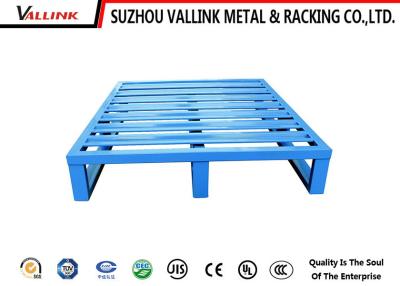 China Custom Made Industrial Heavy Four Way Entry Carbon Steel Pallets for sale