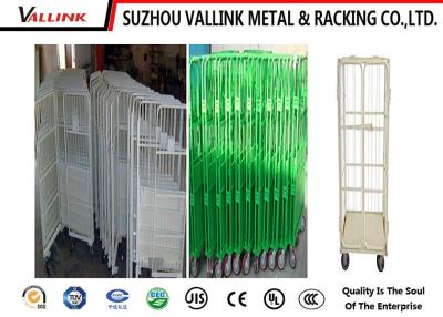 China 2 Doors Folded Logistics Trolley / Turnover Industry Delivery Trolley for sale