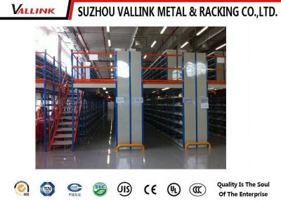 China Multi - Level Mezzanine Modular Steel Shelving For Office / Grocery Store for sale