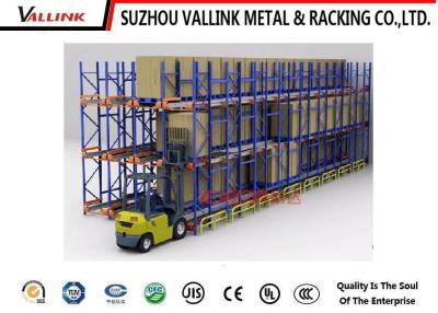 China Warehouse Pallet Radio Shuttle Racking With High Density Storage Semi - Automated for sale