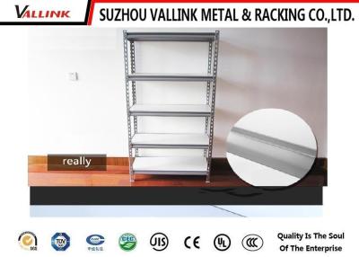 China Multifunctional Restaurant Boltless Steel Storage Shelves With Step Beam for sale