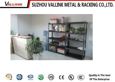 China Plate Type Bolt - Free Rivet Steel Shelving / Adjustable Warehouse Metal Shelving for sale