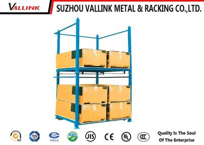 China Fashion Portable Stack Racking / Welded Steel Warehouse Pallet Racking System for sale