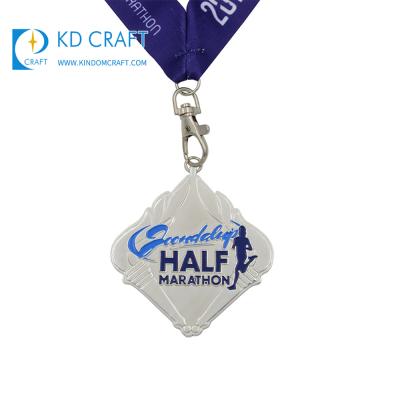 China China wholesale custom metal sports 3d zinc alloy embossed marathon marathon running 10k medal for award for sale