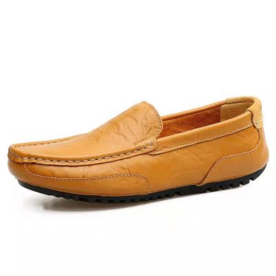 China Fashion Trend Top Quality Outdoor Men's Hot PU Loafer Shoes Casual Slip On Driver Loafer for sale