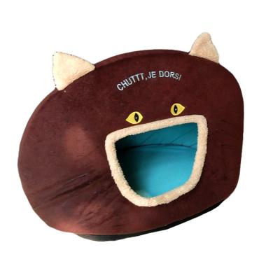 China Large Breathable Warm Dog Cat Bed Pet Wholesale Soft Sofa Large Round Bedding Cushion for sale