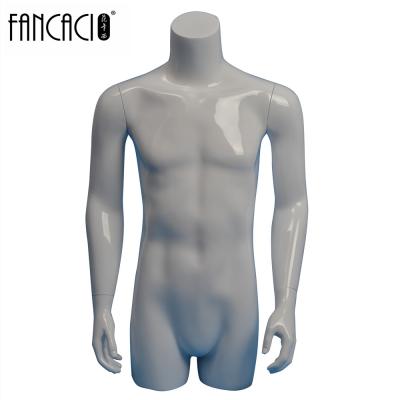 China Stand Mannequin Headless Male Half - Male Body Display Mannequin Muscle Mannequin for sale